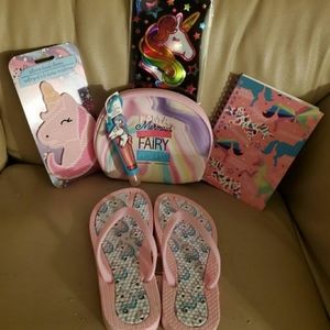 Girls Sz 12/13 Unicorn Lovers Gift Pack